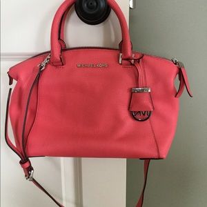 Michael kors small zip top satchel